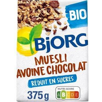 Bjorg Organic Oat And Chocolat Muesli, 375G : Buy Online at Best